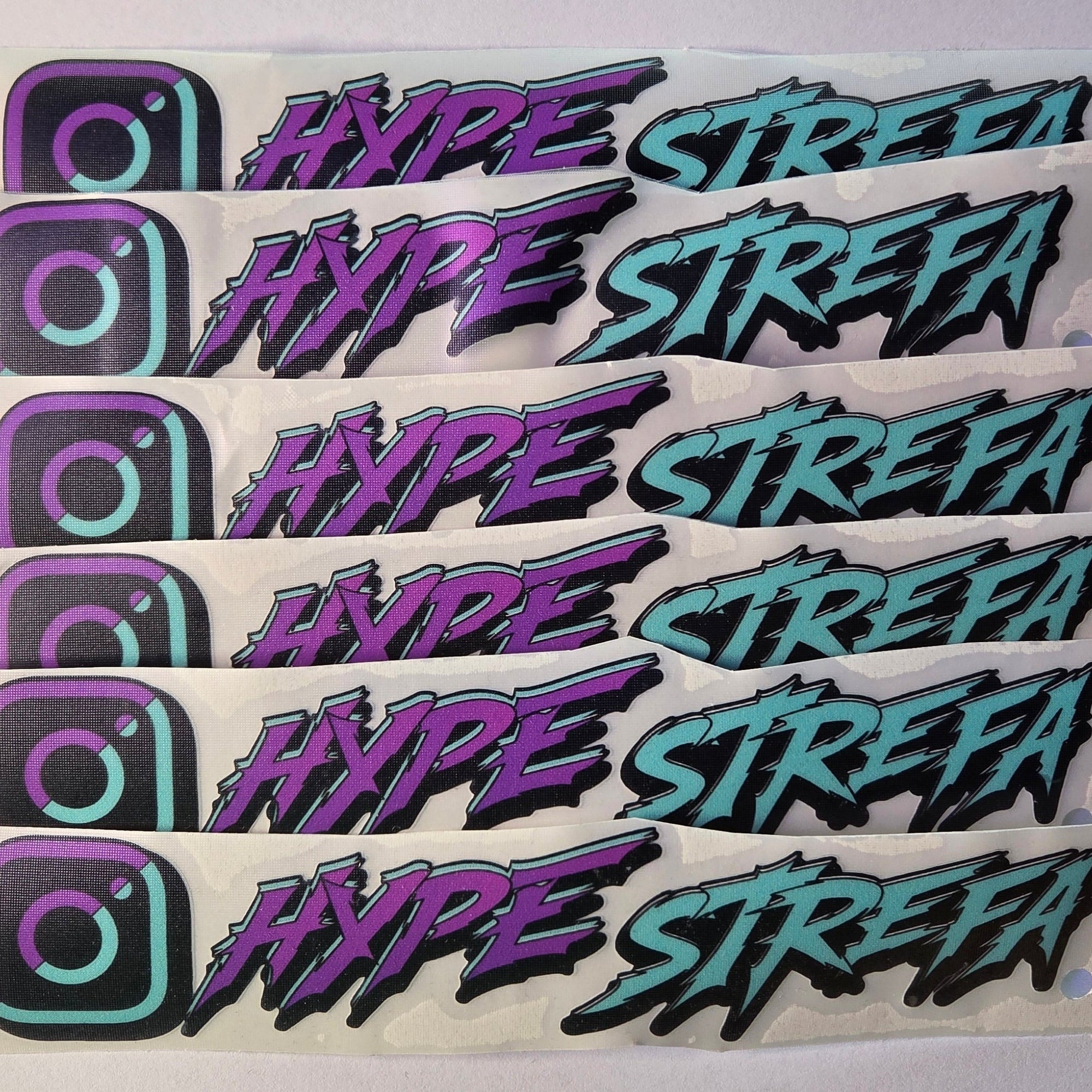 Naklejka pozioma HYPE STREFA