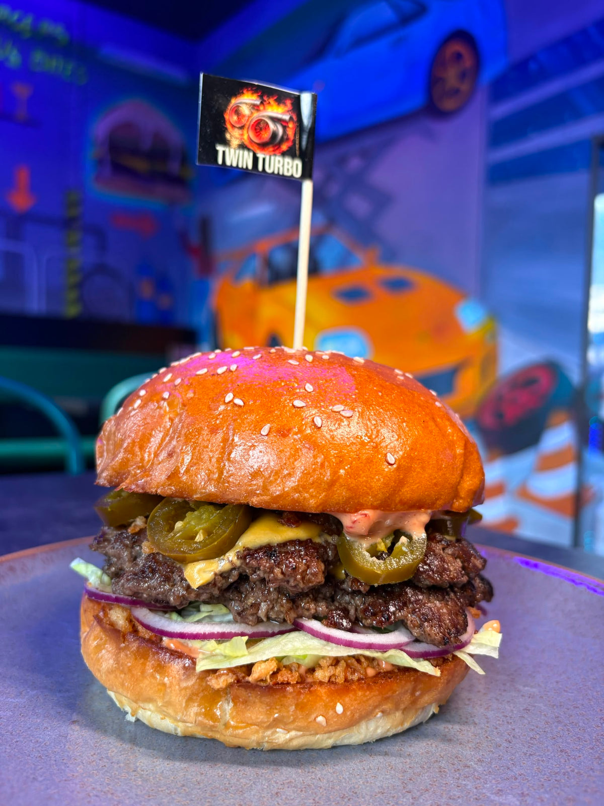 Burger Twin Turbo 🌶️🌶️